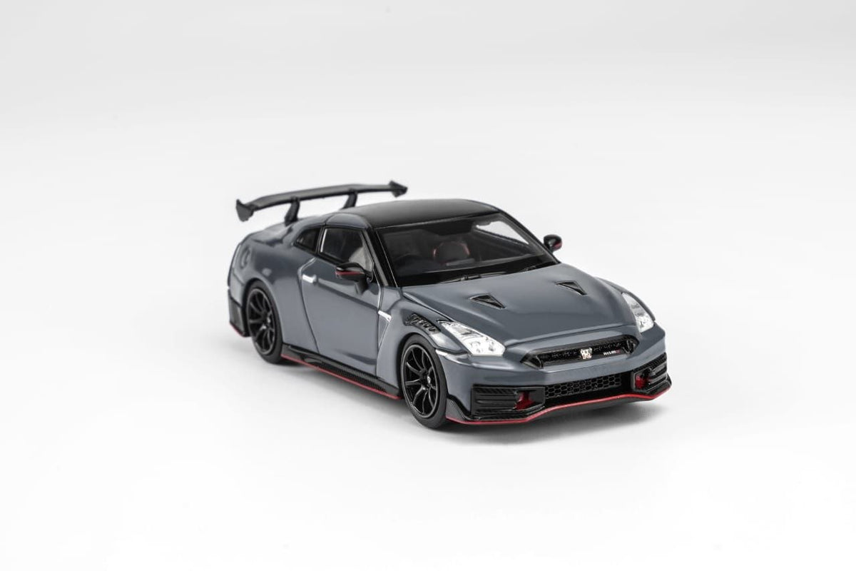 MotorHelix 1:64 2024 Nissan GT-R R35 Nismo Stealth Grey
