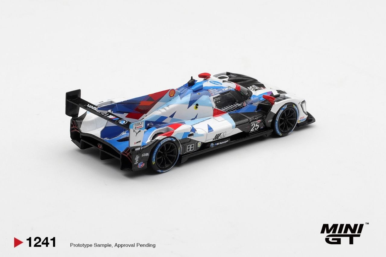 Mini GT 1:64 BMW M Hybrid V8 GTP #25 BMW M Team RLL 2024 IMSA Daytona 24 Hrs #1241