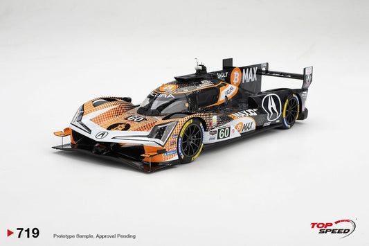 Top Speed 1:18 Acura ARX-06 #60 Acura Meyer Shank Racing 2026 IMSA Daytona 24 Hrs TS0719