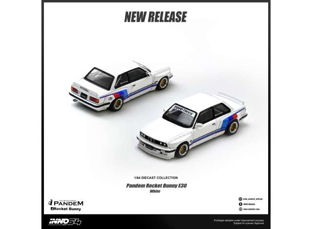 Inno64 Pandem Rocket Bunny E30 White