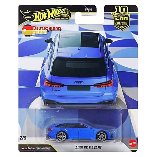 Hot Wheels 2026 1:64 Premium Deutschland Audi RS 6 Avant Car Culture 2/5