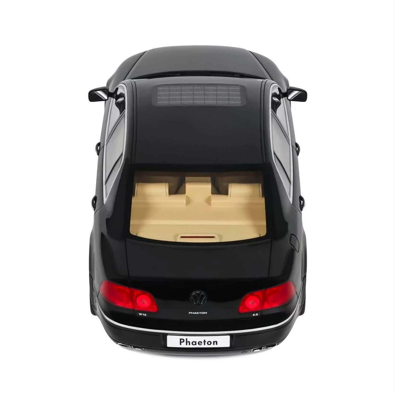Ottomobile 1:18 2005 Volkswagen Phaeton 6.0 W12 *Resin Series* Black L041