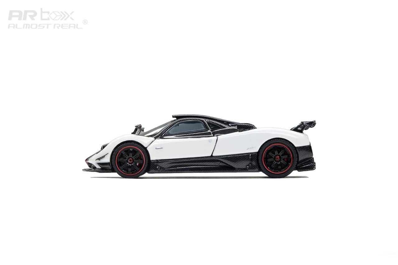 AR Box Almost Real 1:64 Zonda Cinque Coupe 2009 Bianco Benny White