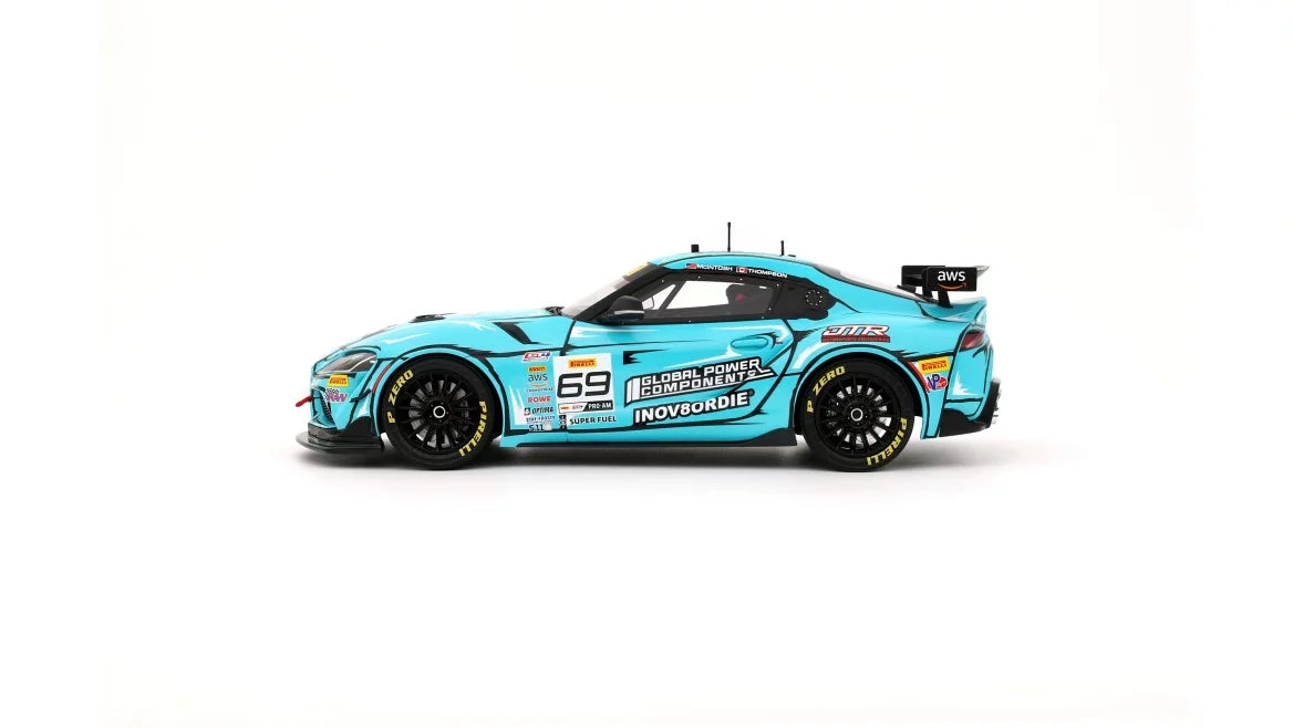Ottomobile 1:18 2025 Toyota GR Supra GT4 EVO 2 #69 A.Mcintosh/P.Thompson *Resin Series*
