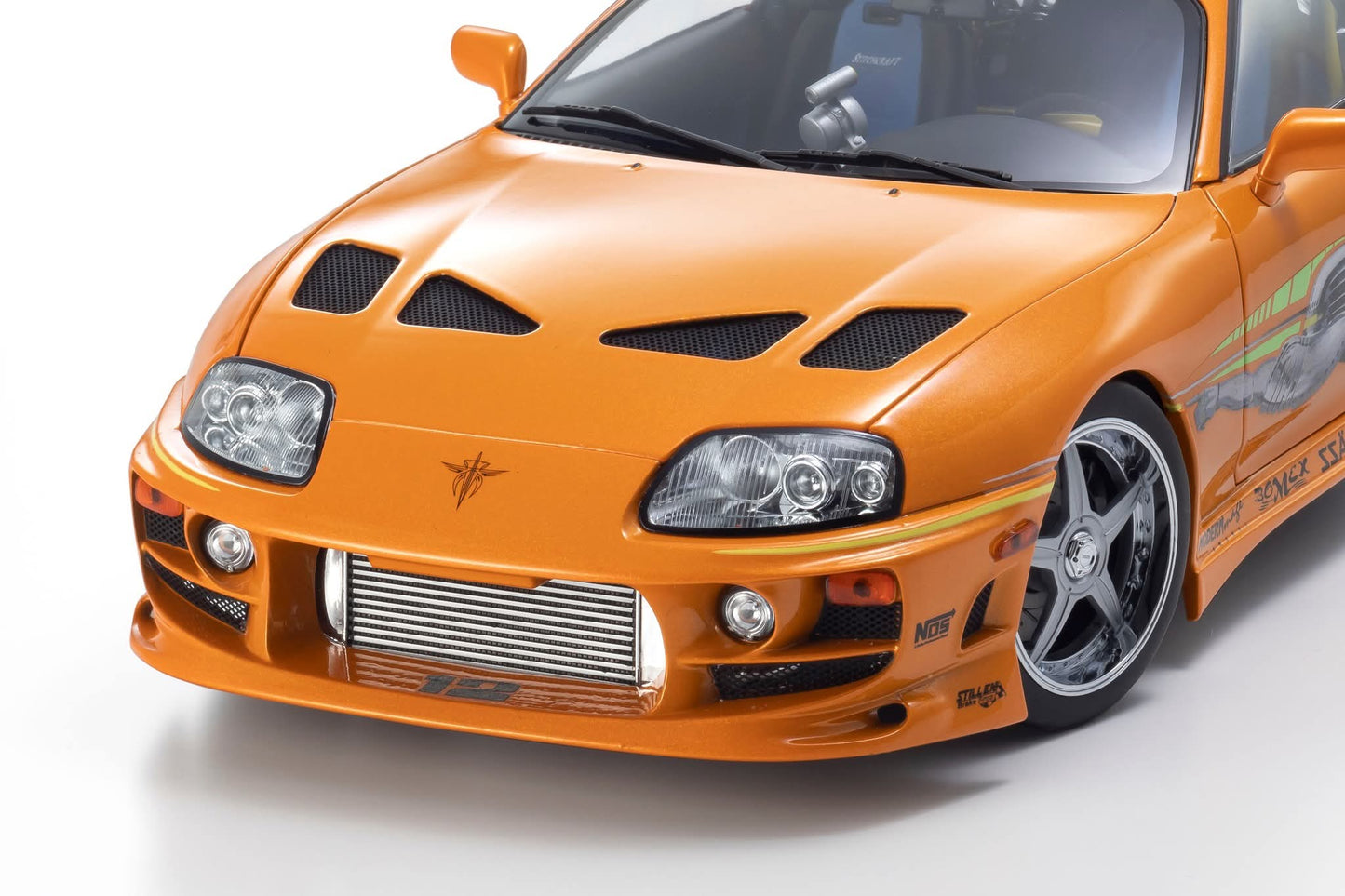 Kyosho 1:18 Toyota Supra Turbo *Fast & Furious* Orange Pearl