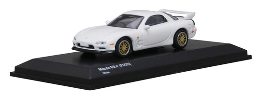Kyosho 1:64 Original Mazda RX-7 FD3S White Finished Product Limited Edition