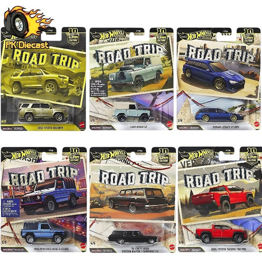 Hot Wheels 2026 1:64 Premium Road Trip Car Culture