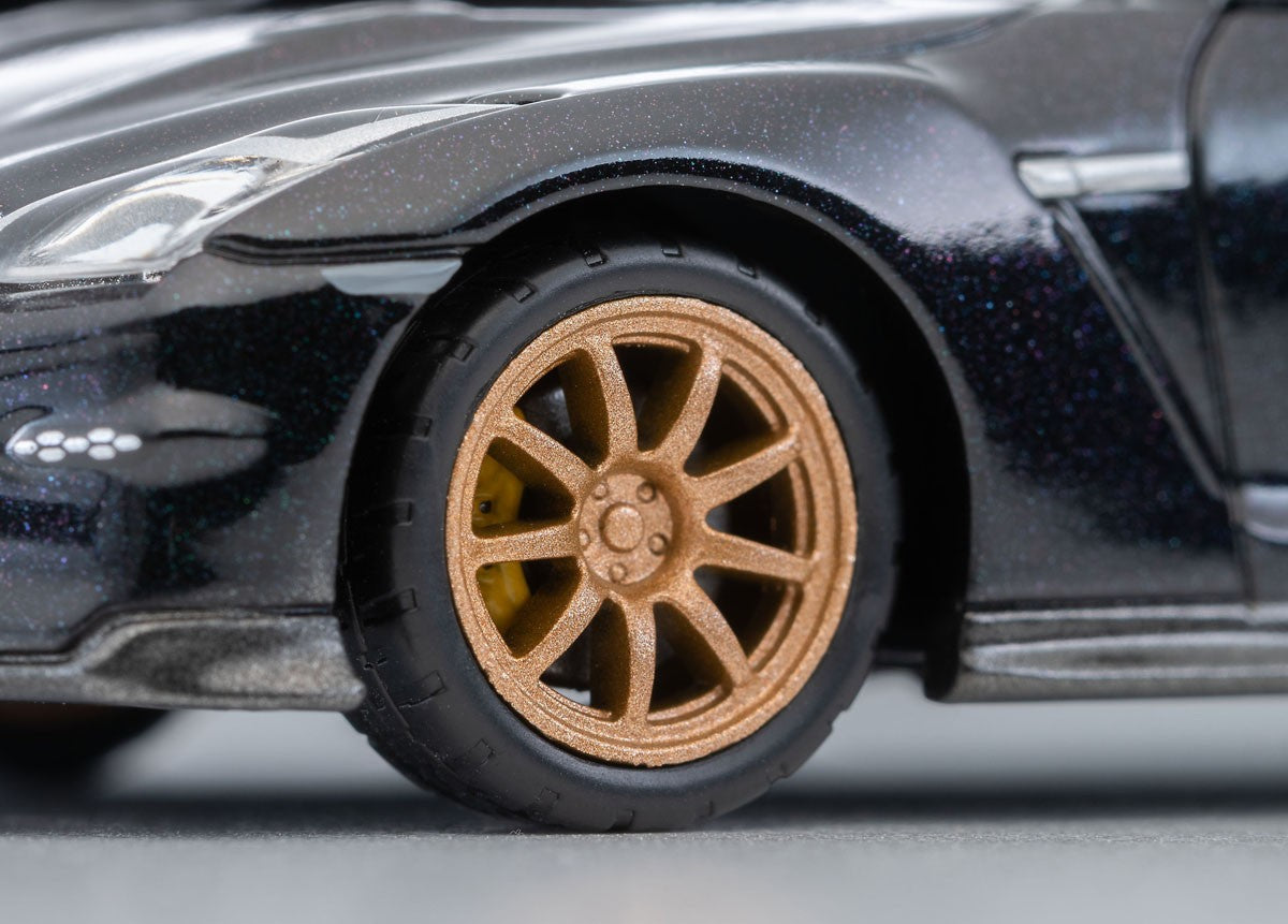 Tomica Limited Vintage 1:64 Nissan GT-R 2025 model Final Production Version Midnight Purple