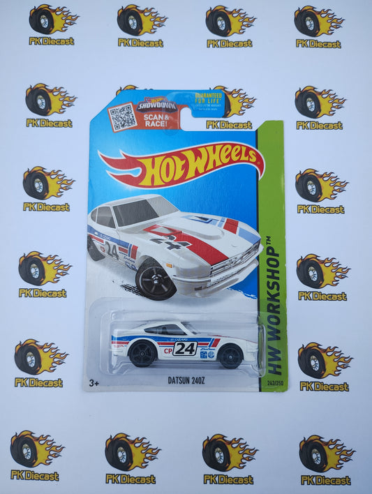 Hot Wheels 2013 Datsun 240z HW Workshop Long Card
