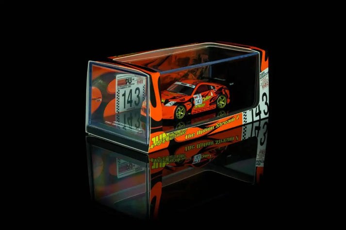 MotorHelix 1:64 Nissan Fairlady Z *Option Stream Z* #143 Orange