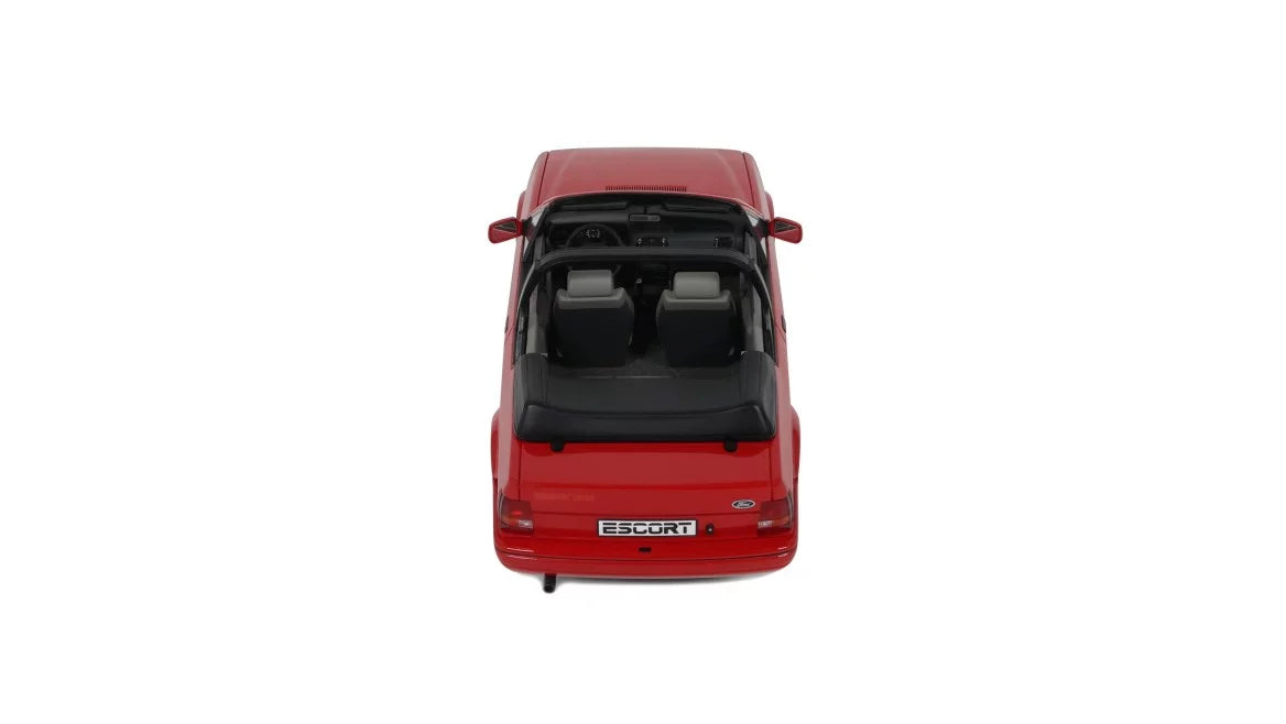 Ottomobile 1:18 Ford Escort Mk4 XR3i Cabriolet Flamenco-Rot 1986 OT1254