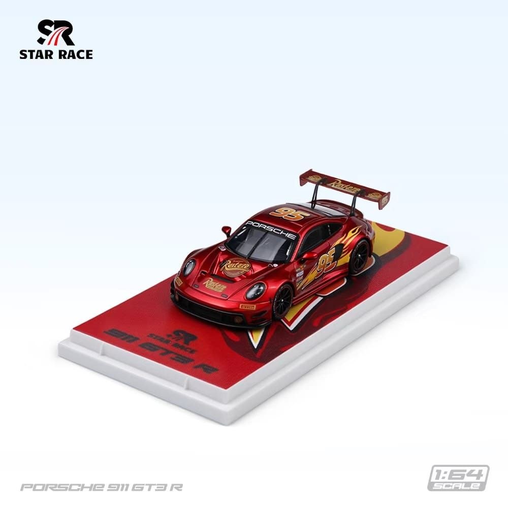 Star Race SR 1:64 Diecast 992 GT3 R McQueen 95# Livery (SR64054)