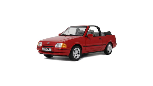 Ottomobile 1:18 Ford Escort Mk4 XR3i Cabriolet Flamenco-Rot 1986 OT1254