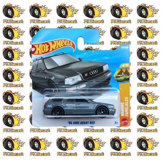 Hot Wheels 1:64 '94 Audi Avant RS2 Wagons 175/250 Short Card
