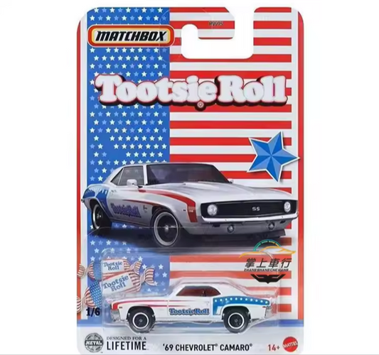Matchbox 1:64 '69 Chevrolet Camaro Tootsie Roll - Candy Mix 3 - 2026