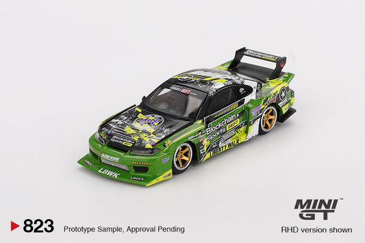 Mini GT 1:64 Nissan LB-Super Silhouette S15 SILVIA #555 V2 2024 Formula Drift Japan #823