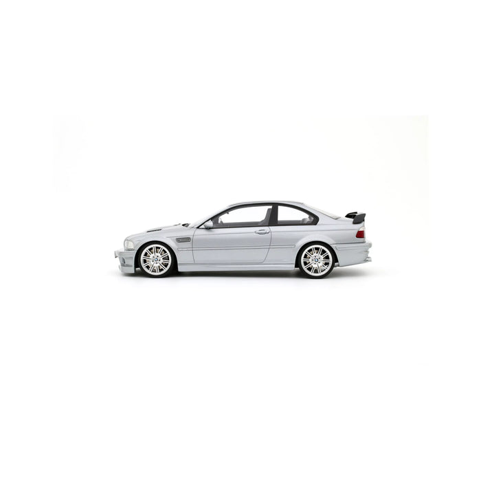 Ottomobile 1:18 2001 BMW E46 M3 GTR Street Titan Silver Metallic 354 OT1128 Scale Resin