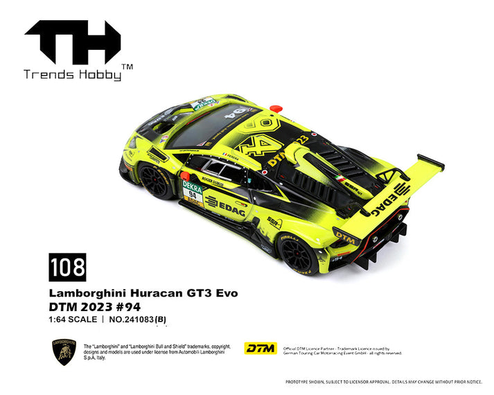 Trends Hobby 1:64 2023 Lamborghini Huracan GT3 Evo DTM #94
