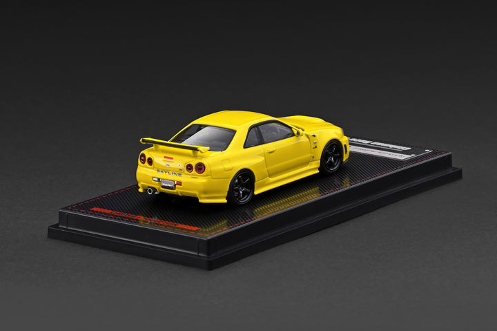 Ignition Model 1:64 Nissan Skyline GT-R (BNR34) NISMO Customized
yellow Metallic