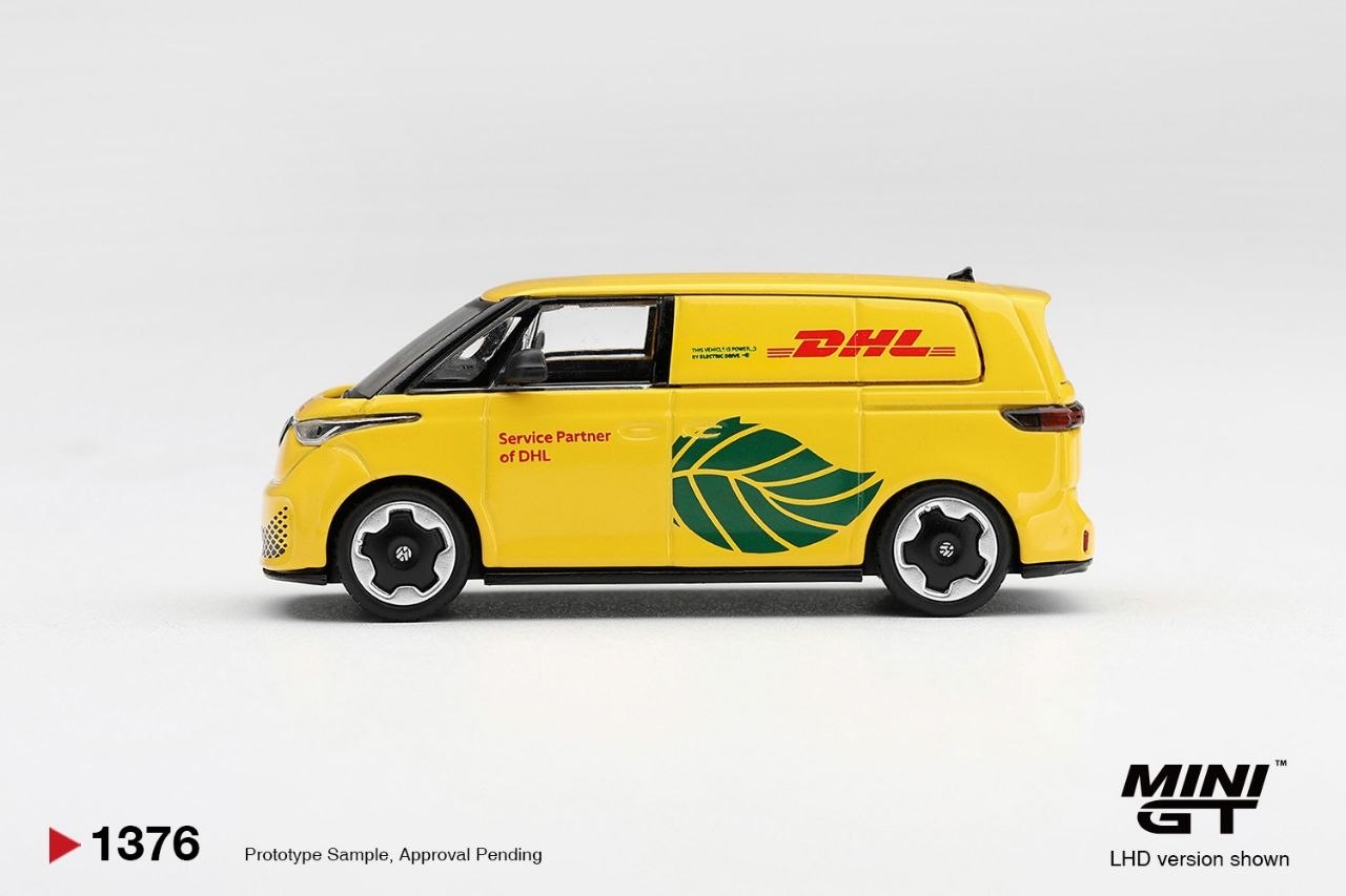 Mini GT 1:64 Volkswagen ID.Buzz DHL Electric #1376