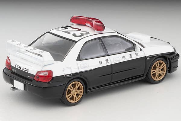Tomica Limited Vintage 1:64 Subaru Impreza WRX STi Police Car (Saitama Police)