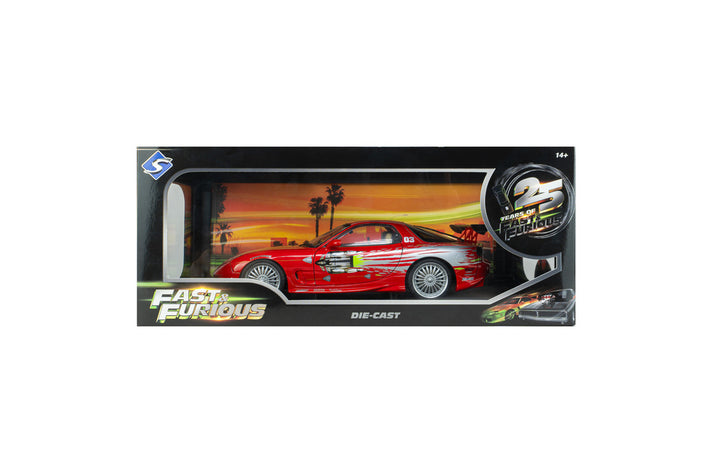Solido 1:18 Mazda RX7 FD3RS *F&F* Dom Red