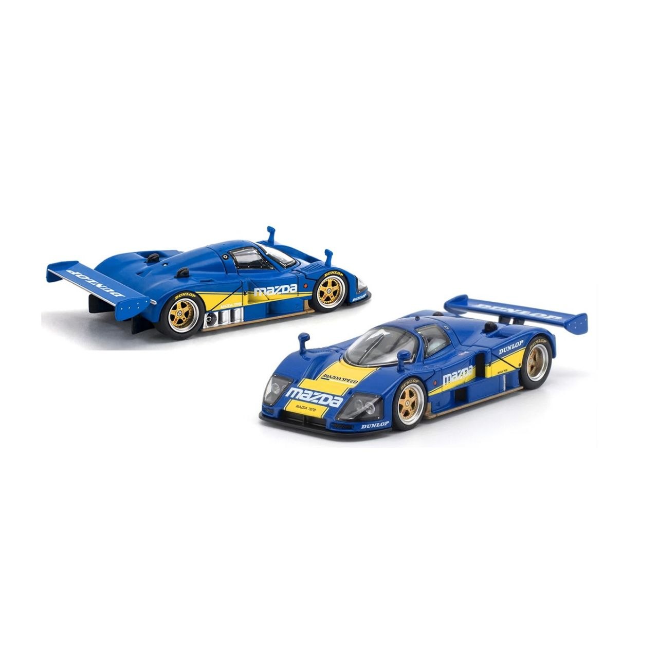 Pop Race 1:64 Mazda 787B Racing Blue/Yellow *Enigma Exclusive*