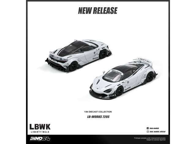 Inno64 Liberty Walk 720S White