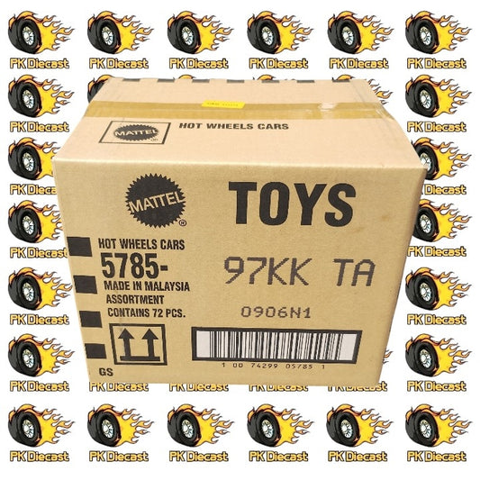 Hot Wheels 1:64 Mainline Case Factory Sealed - Short Card 2026 K (5785-97KKTA)