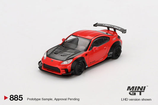 Mini GT Toyota GR86 LB Nation Red RHD MGT00885-R 1:64