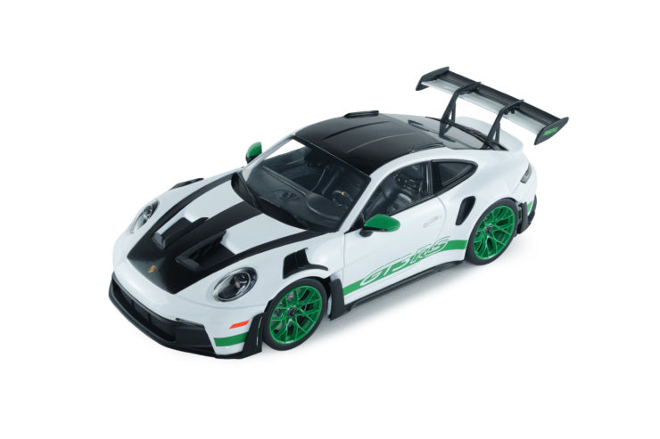 Solido 1:18 2024 Porsche 911 (992) GT3 RS tribute Carrera RS package White/Green