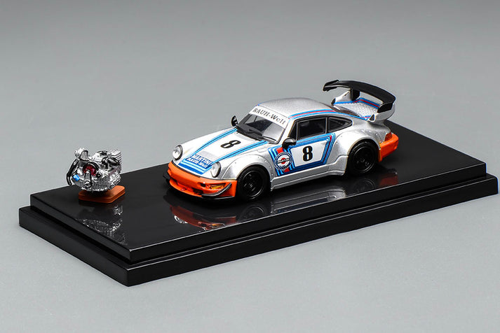 MotorHelix 1:64 RWB 964 Martini