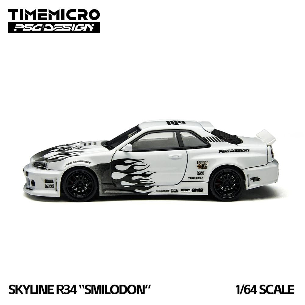 Time Micro x PSC Design 1:64 Skyline R34 Smilodon Livery (TM648401)
