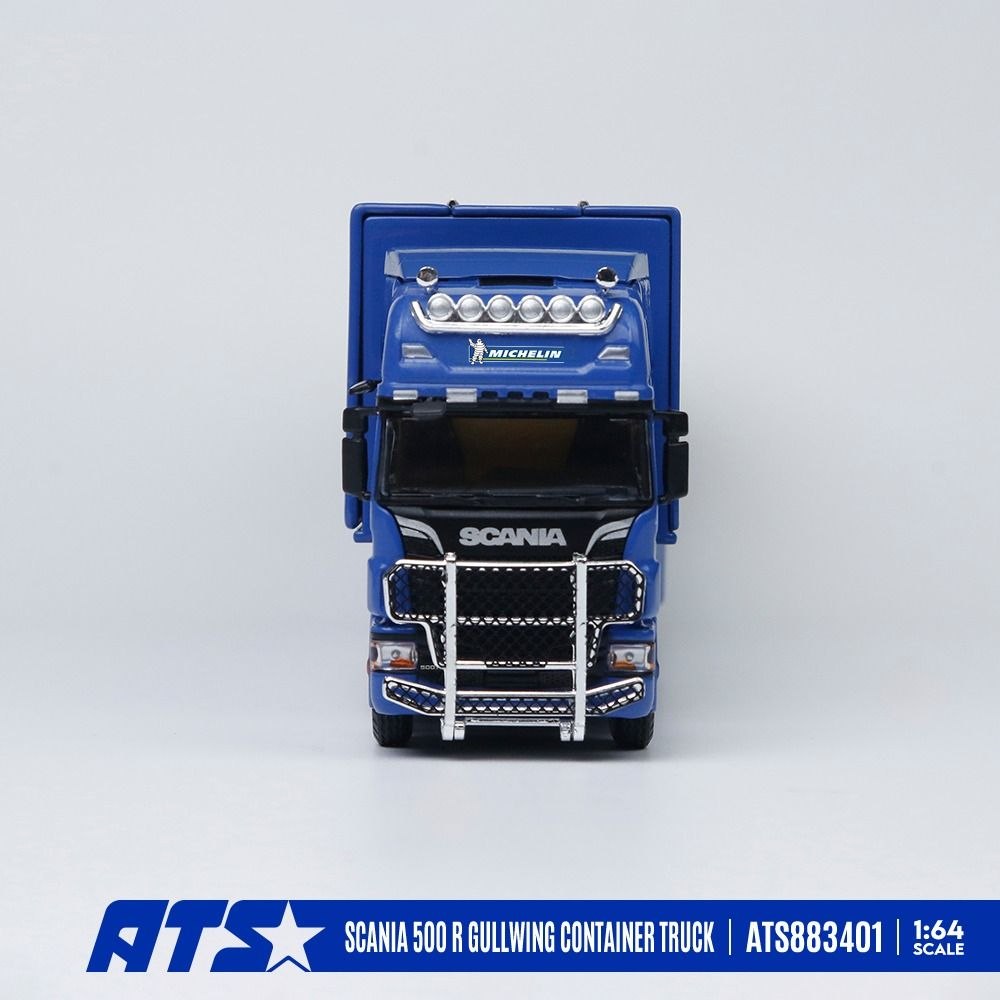 ATS 1:64 Diecast Model Scania 500 R Gullwing Container Truck
Michelin Livery (ATS883401)