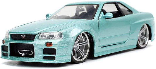 Jada Toys 1:24 Fast & Furious Brian's Nissan Skyline GT-R (R34)
