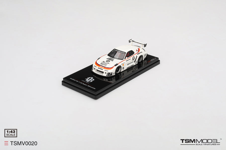 TSM True Scale Miniatures 1:43 Mazda RX-7 LB-Super Silhouette #41 Numero Reserve TSMV0020