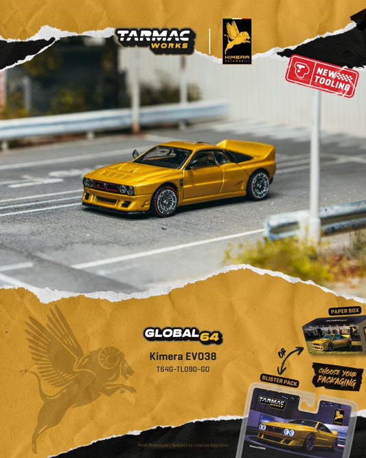 Tarmac Works 1:64 2026 Kimera EVO38 Gold