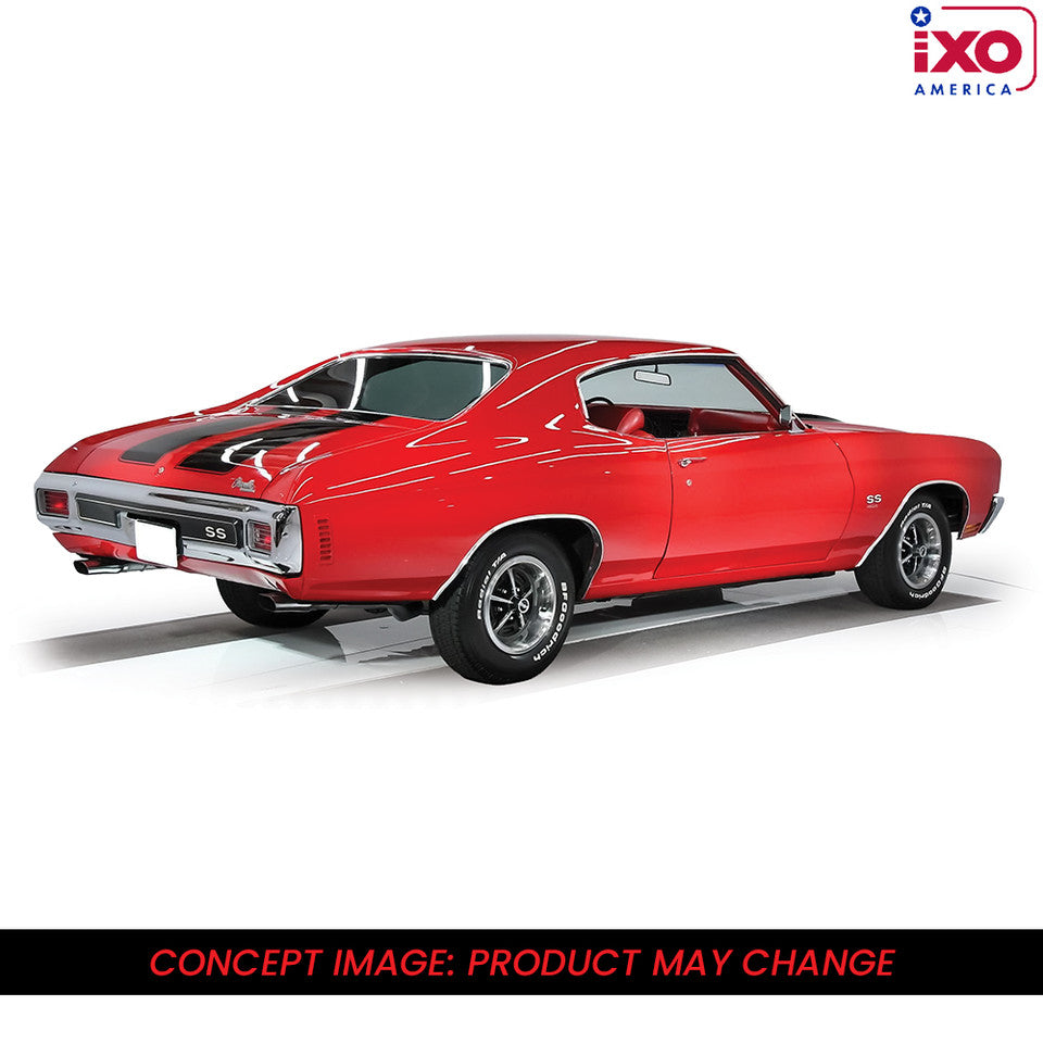 Ixo America 1:43 1970 Chevrolet Chevelle SS 454 Red