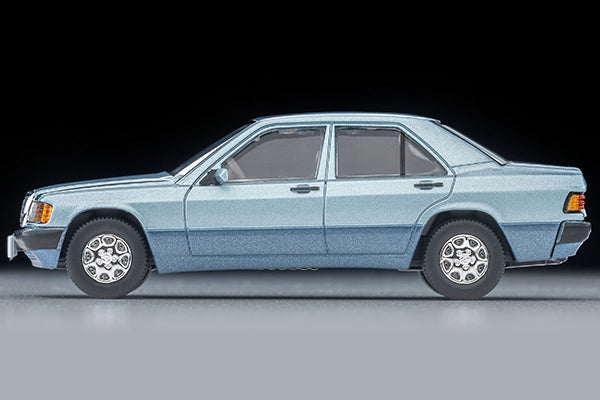 Tomica Limited Vintage 1:64 1992 Mercedes-Benz 190E Pearl Blue