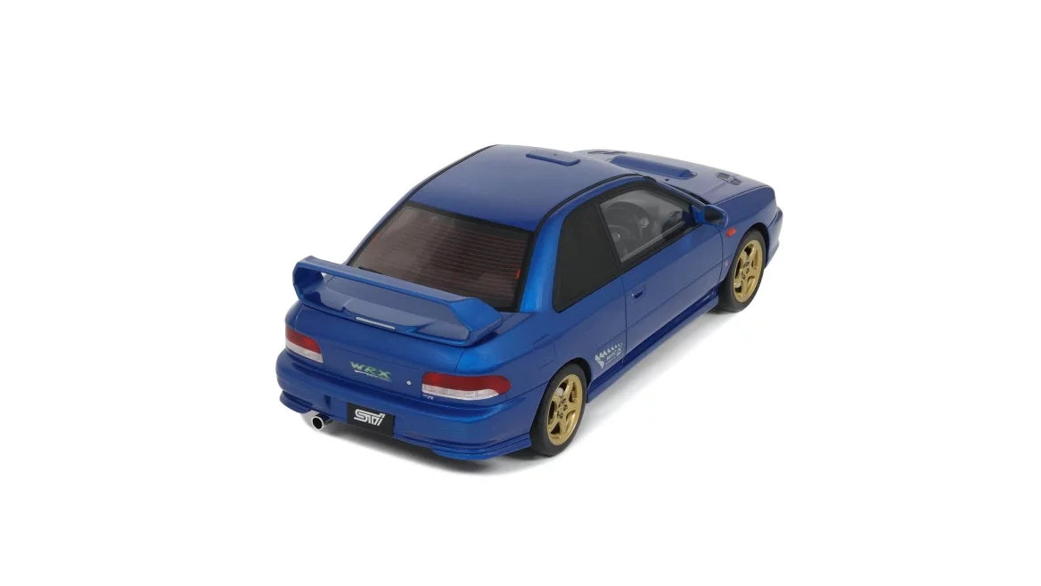 Ottomobile 1:18 Subaru Impreza WRX Type R STi Ver. V Limited Sonic Blue 1999 *Resin Series