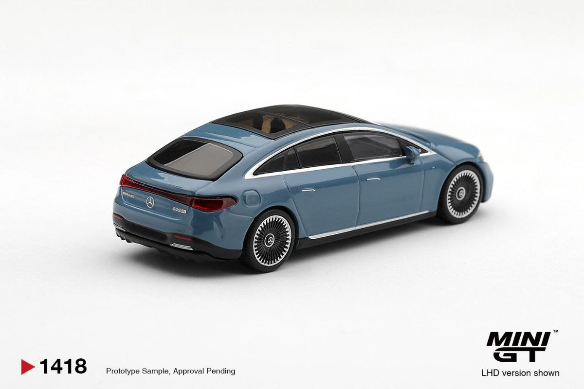 Mini GT 1:64 Mercedes-AMG EQS 53 Blue #1418