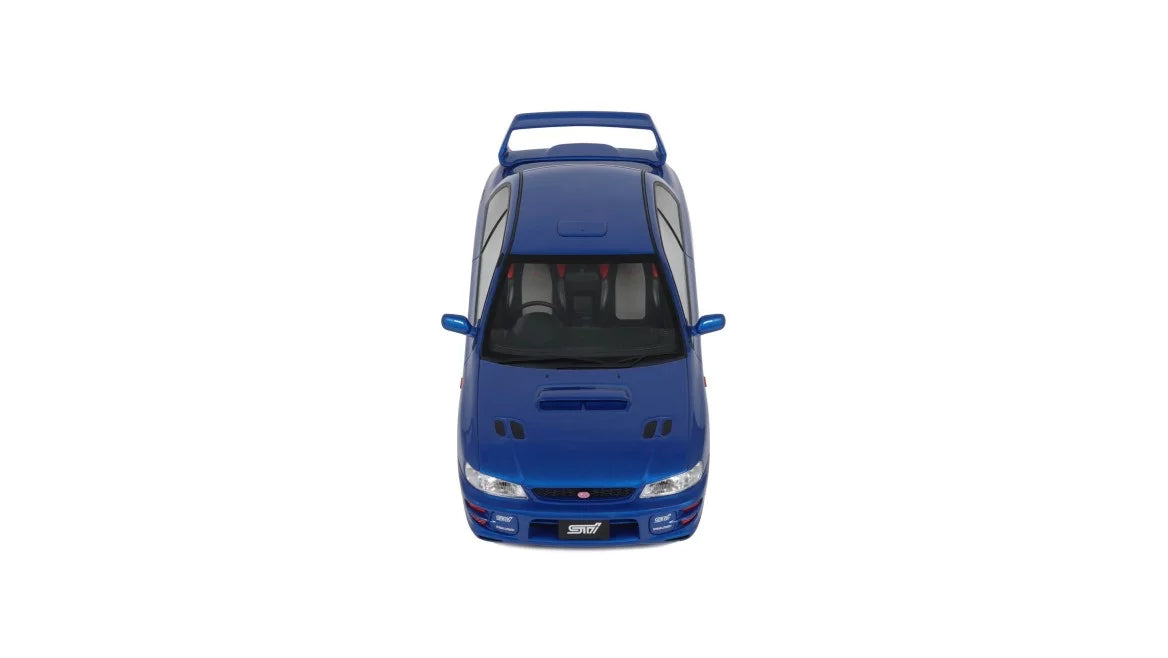 Ottomobile 1:18 Subaru Impreza WRX Type R STi Ver. V Limited Sonic Blue 1999 *Resin Series
