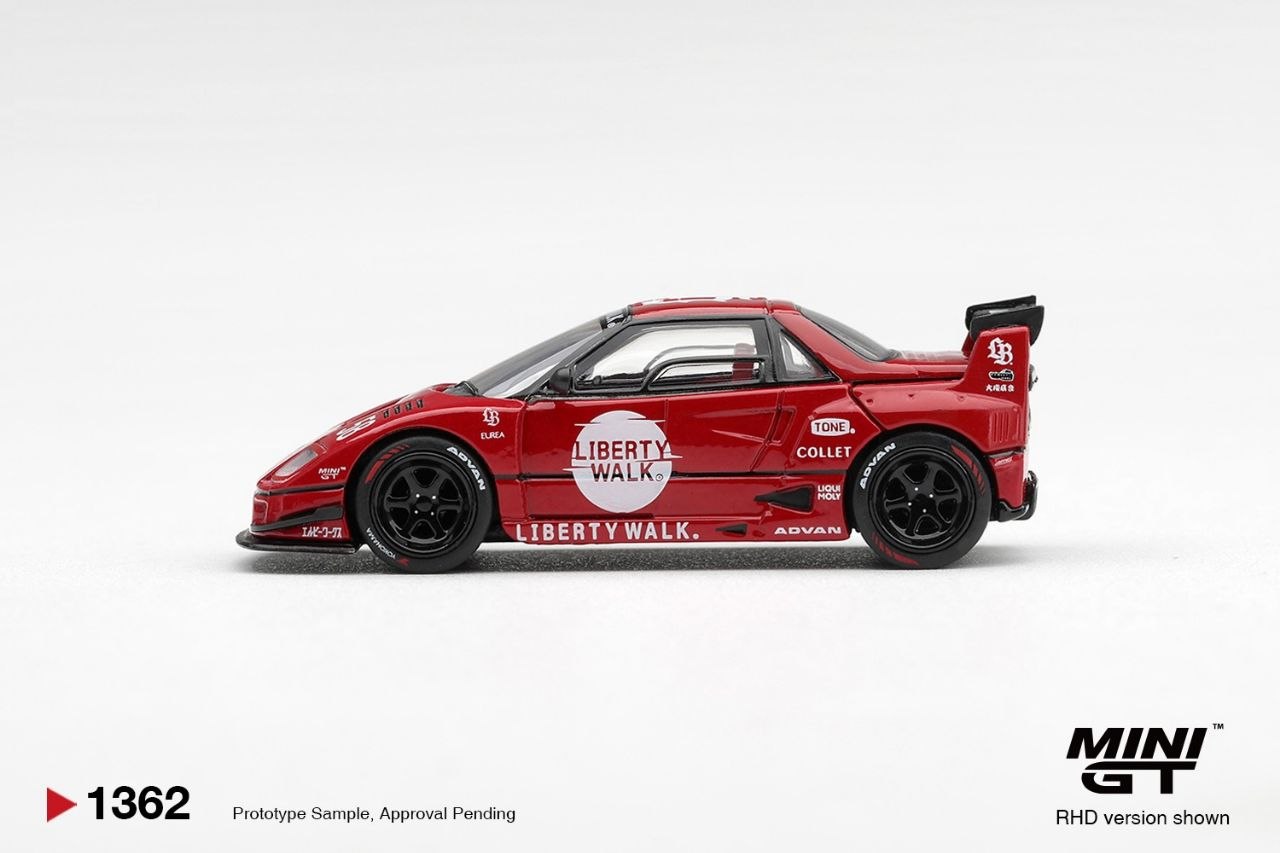Mini GT 1:64 Mazda AZ-1 Liberty Walk LB40 LB-Hinomaru Red #1362