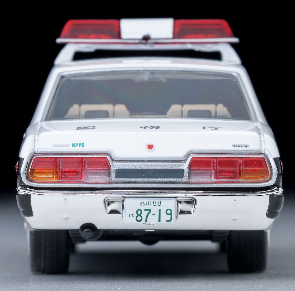 Tomica Limited Vintage 1:64 Nissan Cedric 2000DX Patrol Car White/Black