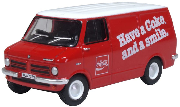 Oxford Diecast 1:76 Bedford CF Coca Cola Van