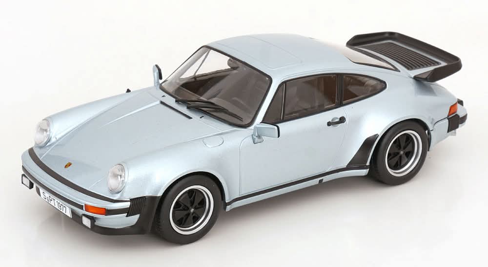 KK Scale 1:18 1976 Porsche 911 (930) Turbo 3.0 Polar Silver