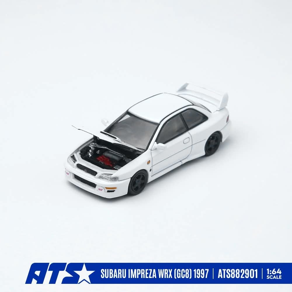ATS 1:64 Diecast Model Subaru Impreza MK1 WRX GC8 Sedan