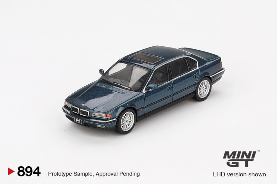 Mini GT 1:64 BMW 750IL Sorrento Blue Metallic  #894