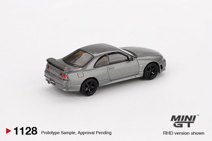 Mini GT 1:64 Nissan Skyline GT-R Dark Metal Gray (NISMO BCNR33 CRS Version) #1128