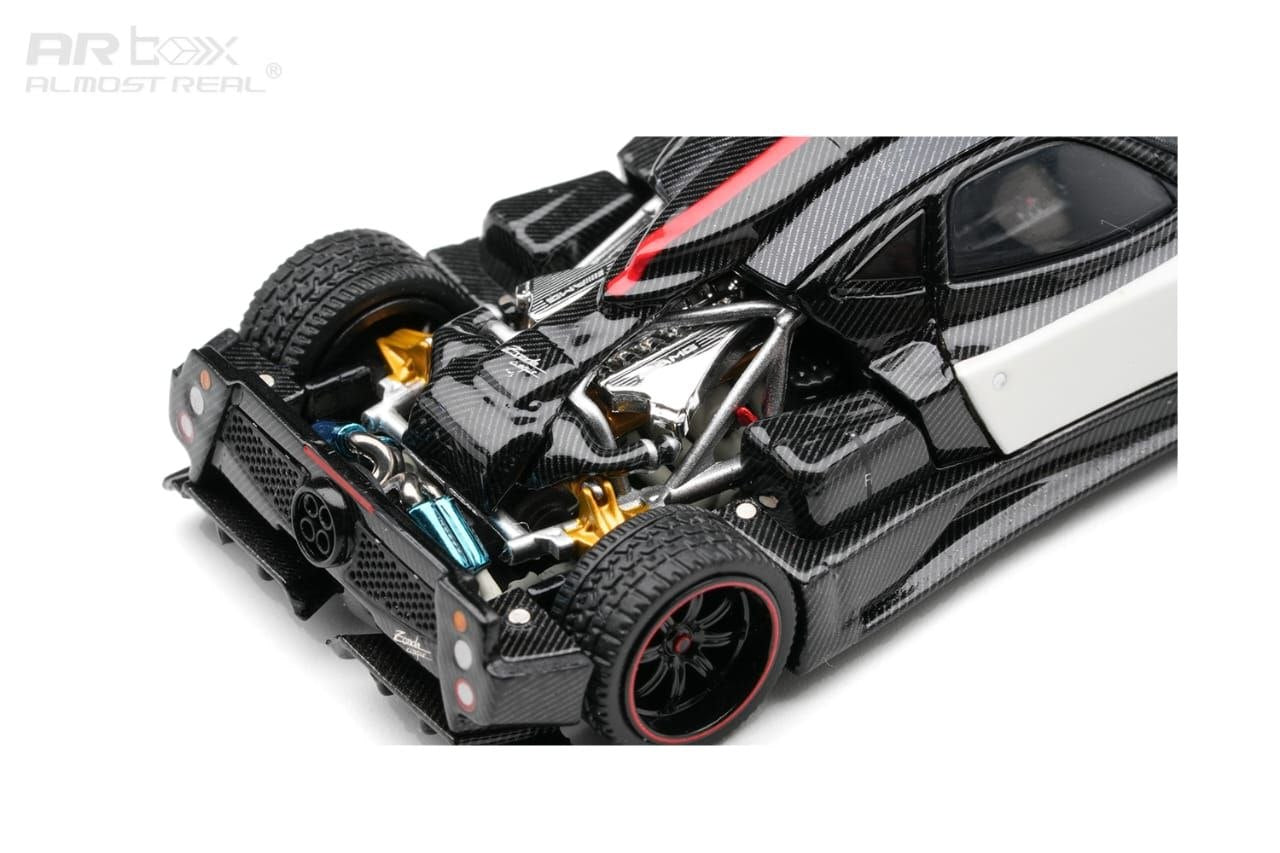 AR Box Almost Real 1:64 Zonda Cinque Coupe 2009 Bianco Benny White